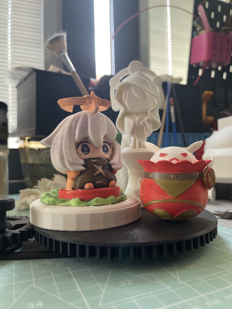 3D 打印笔涂原神摆件