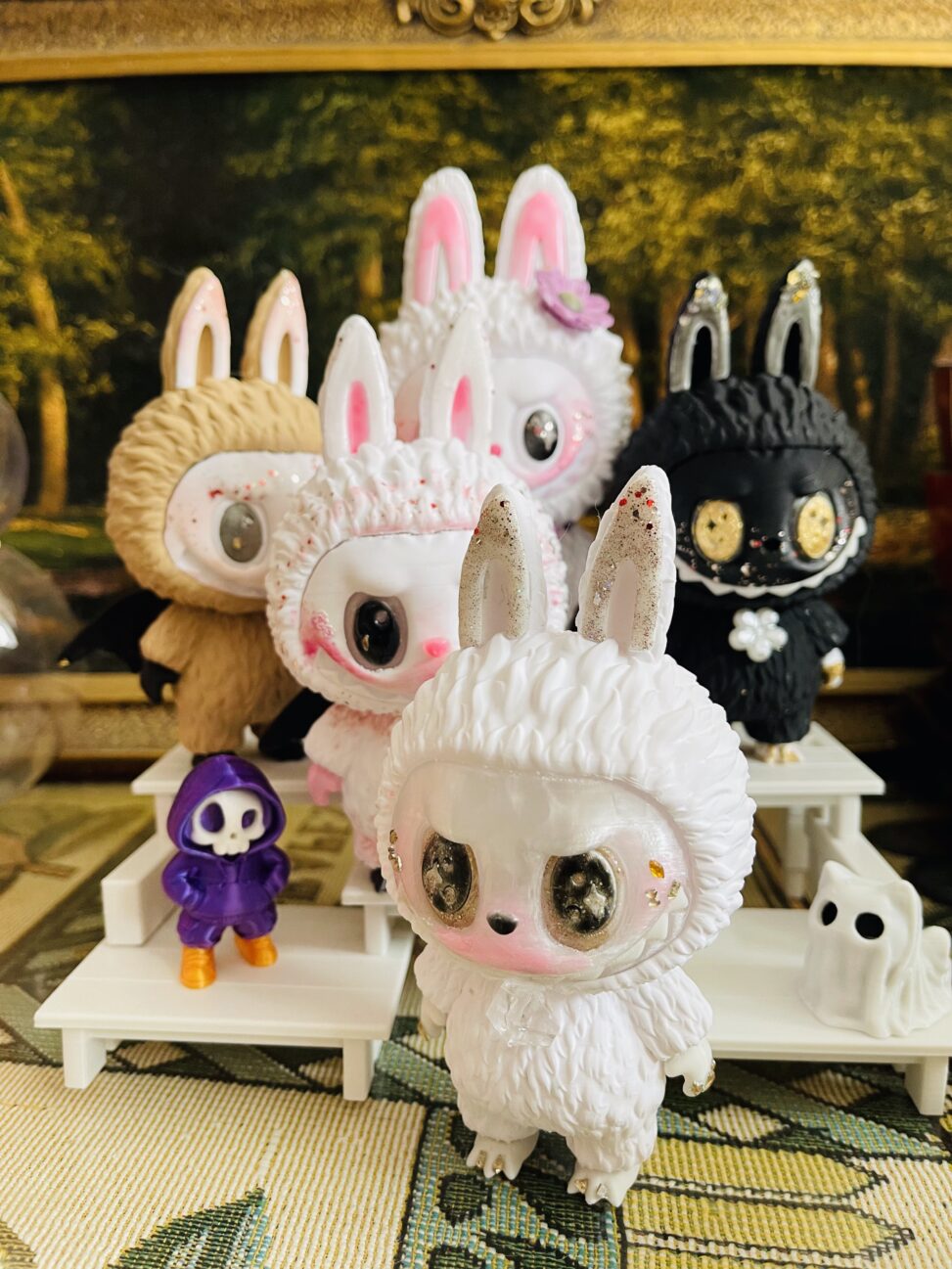 3D 打印手作涂装 labubu 系列