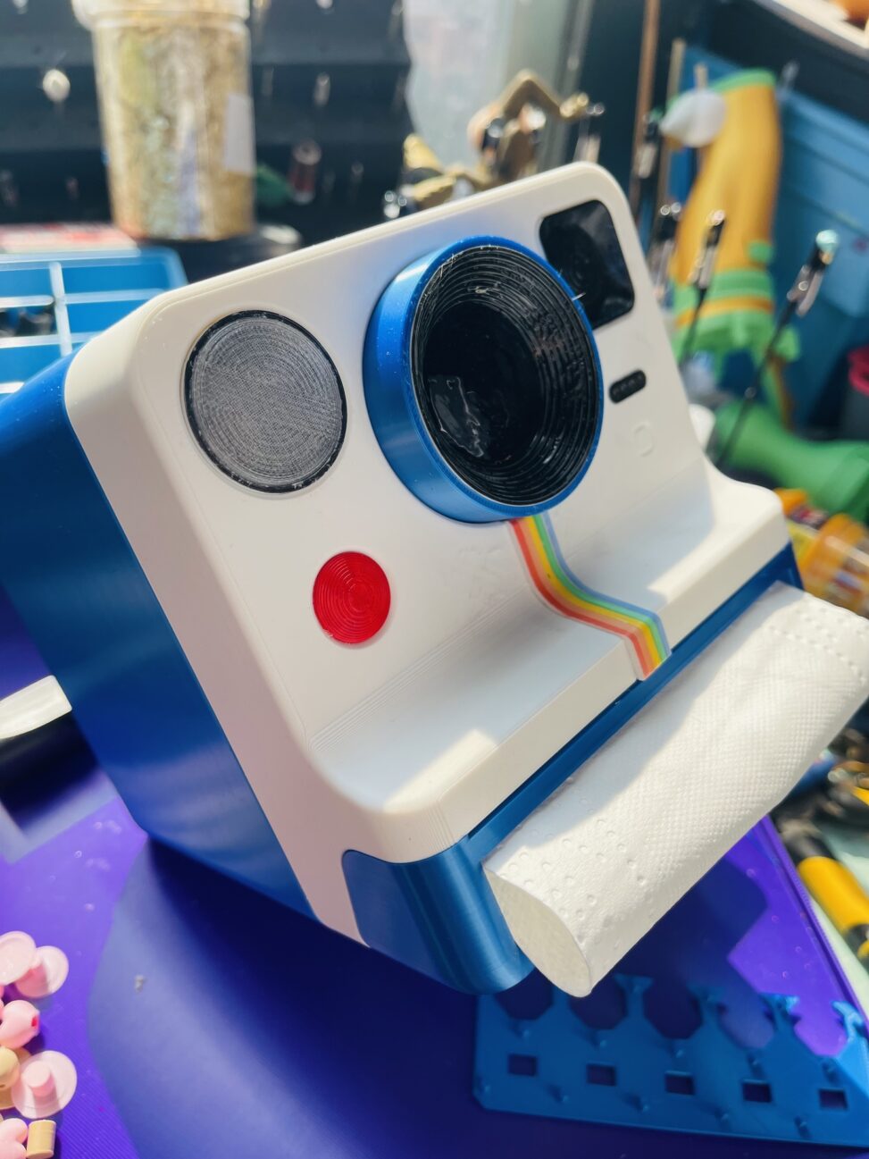 3D 打印宝丽来 Polaroid卷纸筒