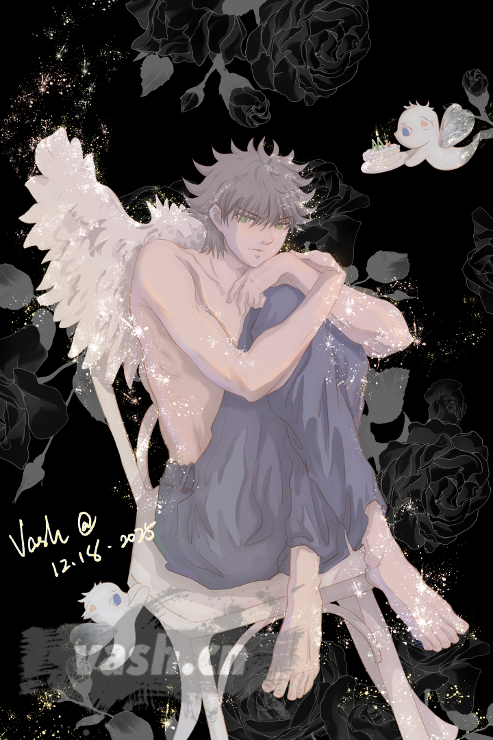 伏黑惠 2025 诞生祭贺图 CSP 板绘 咒术回战同人