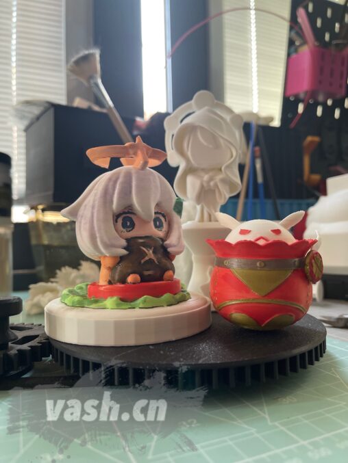 原神 3D 打印小物件笔涂上色