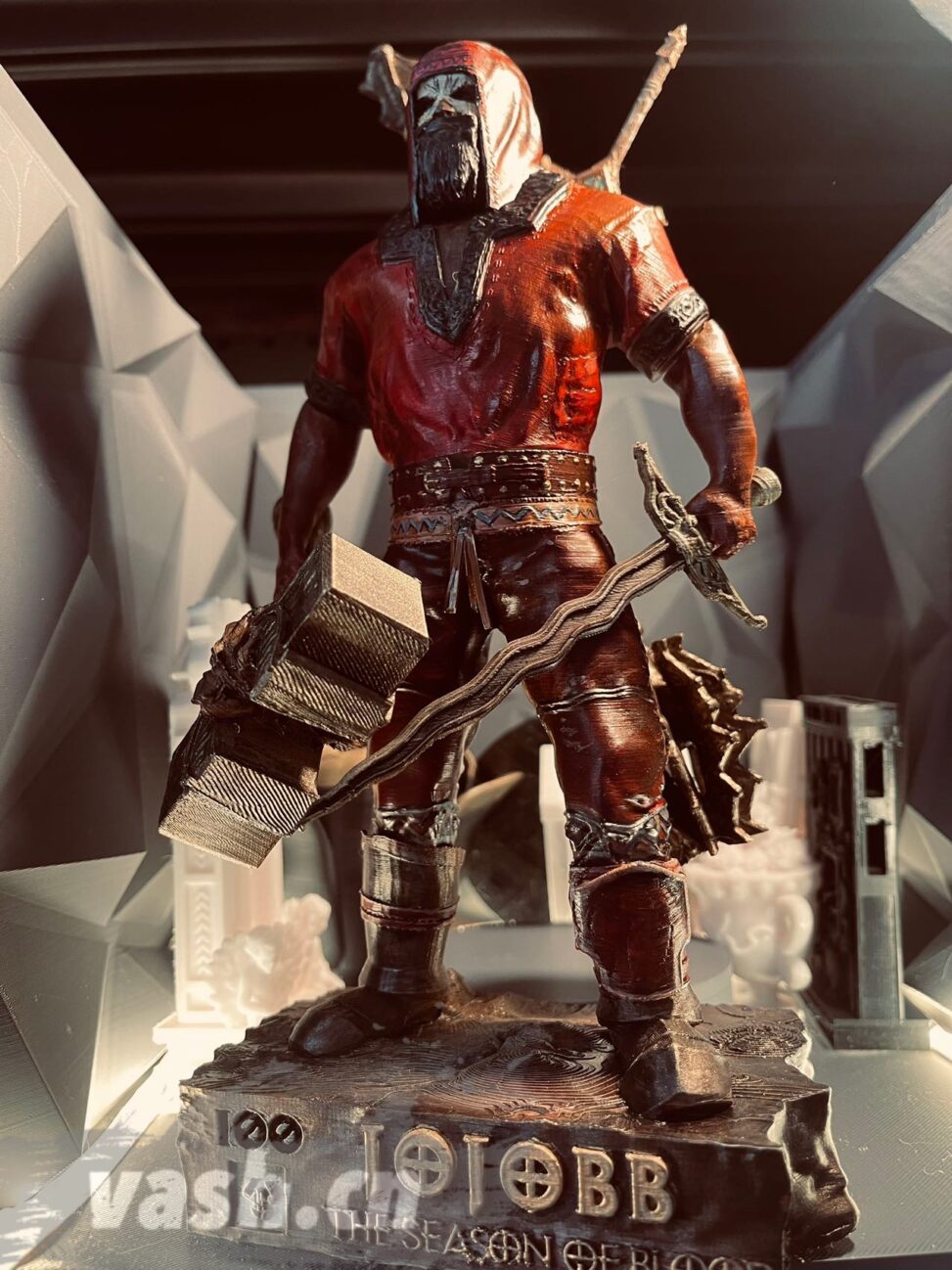 定制已售 暗黑蛮子角色 20cm 武器套二