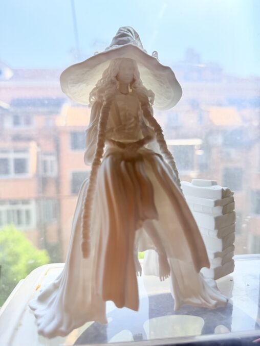 Elden Ring Ranni 3D printed 艾尔登法环 菈妮 3D 打印手办未上色版